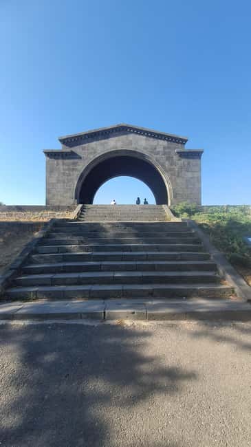6 Armenian Destination Instagramable Tour from Yerevan - Charents Arch and the first view of Mount Ararat