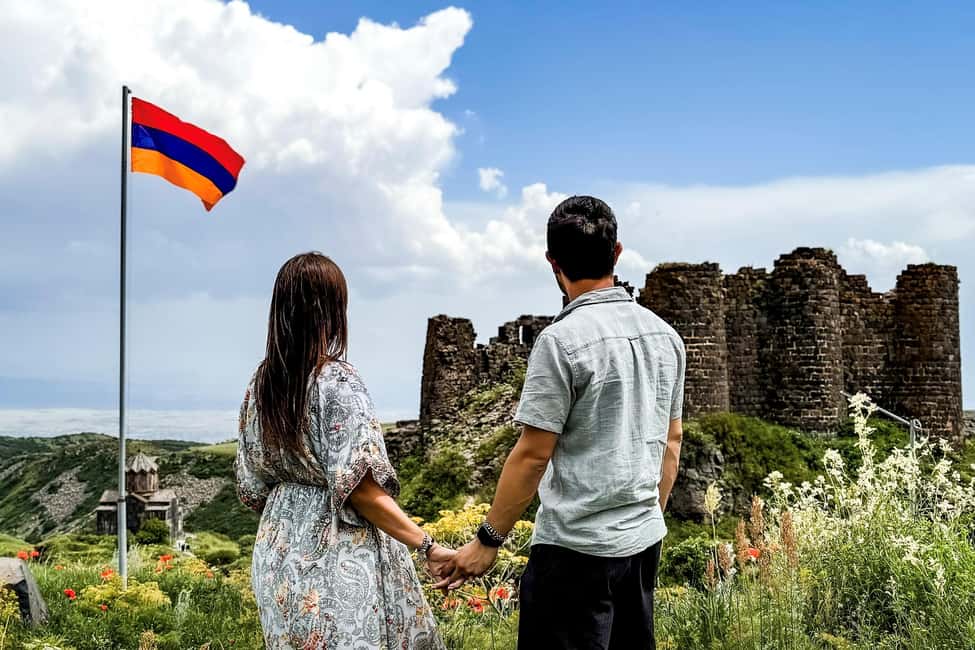 Armenia: Amberd Fortress and Lake Kari, Aragats Mountain - Amberd Fortress, a stronghold in the clouds
