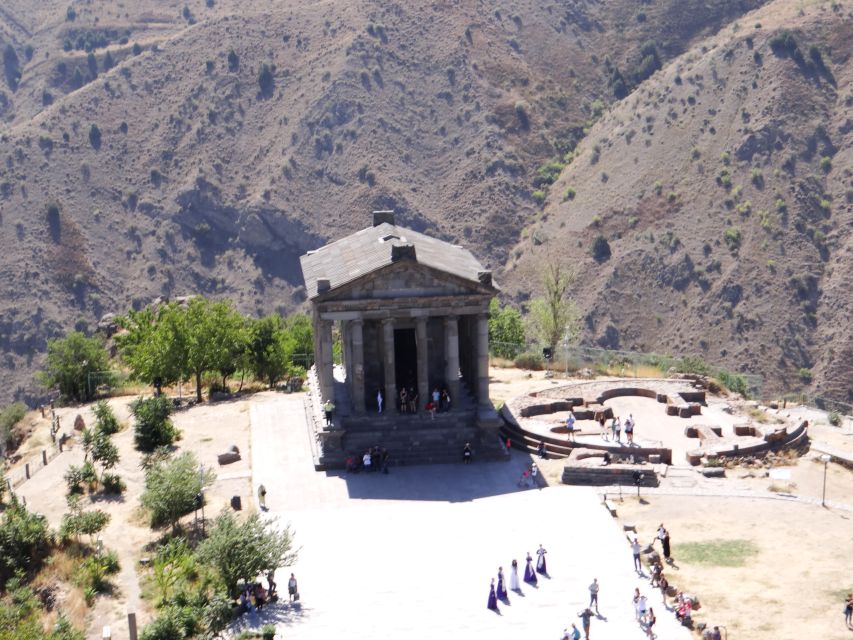 From Yerevan: 4.5-Hour Garni-Geghard Tour - The Ararat ARC stop and the view toward Mount Ararat