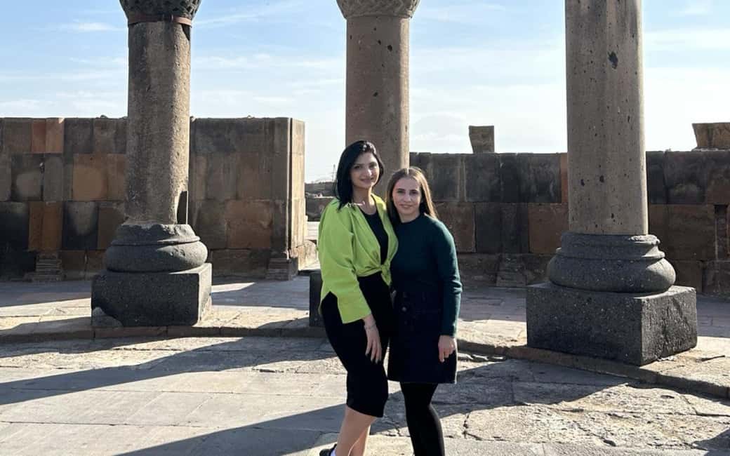 From Yerevan: Echmiadzin cathedral and Zvartnots temple - Saint Gayane Church and its quiet scale