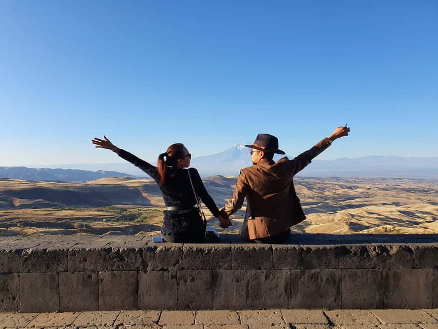 From Yerevan: Garni, Geghard, & Symphony of Stones Day Trip - Charents Arch: a quick mountain-framed photo stop