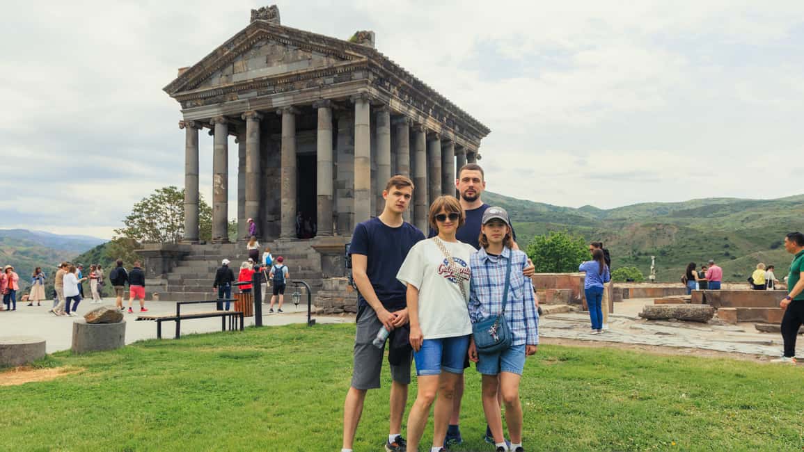 From Yerevan: Garni Temple and Geghard: Historical Day Tour - Charents Arch and the First View of Ararat