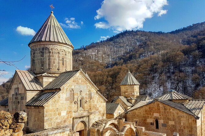 From Yerevan:Sevan, Dilijan, Haghartsin, Goshavank, Lake Parz - Sevanavank gives you Armenia’s great first view