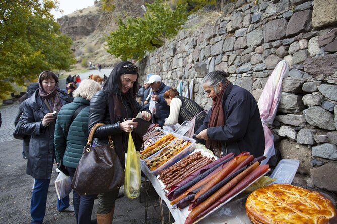 Garni and Geghard Half-Day Private Tour - Geghard Monastery carved into the mountain