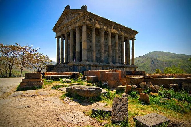 Group Tour: Garni pagan temple, Geghard monastery, Lake Sevan, Sevanavank - Lavash baking and an Armenian lunch