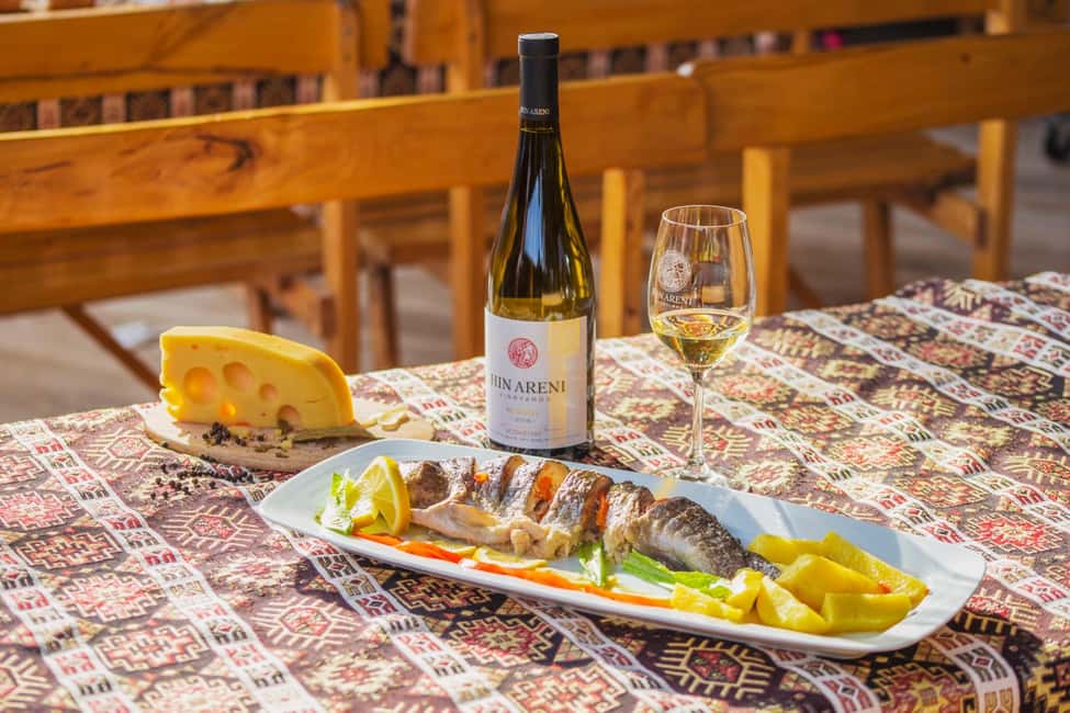 Group Tour: Hin Areni Wine factory, Shaki waterfall, Tatev - A local bakery break on the return