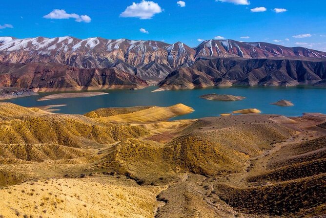 Group Tour: Khor Virap, Garni temple, Geghard, Lavash baking - The Azat Reservoir photo stop