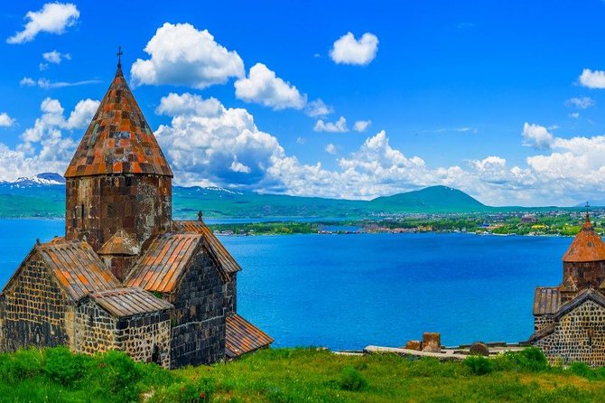 Group Tour: Tsaghkadzor (Kecharis,Ropeway), Lake Sevan, Trout BBQ - Lake Sevan: open water and high mountain air