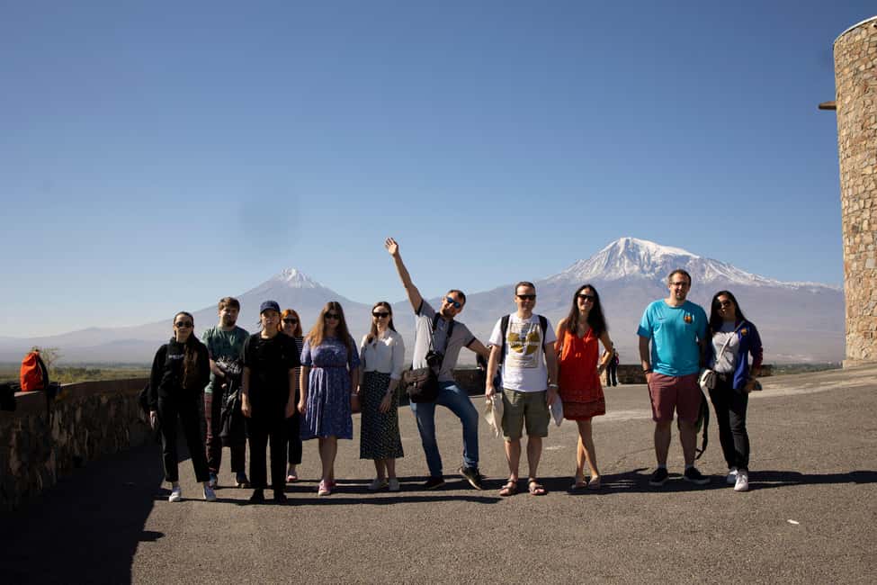 Khor Virap, Noravank and Birds' Cave Trip with Wine Tasting - Khor Virap and the Mount Ararat view