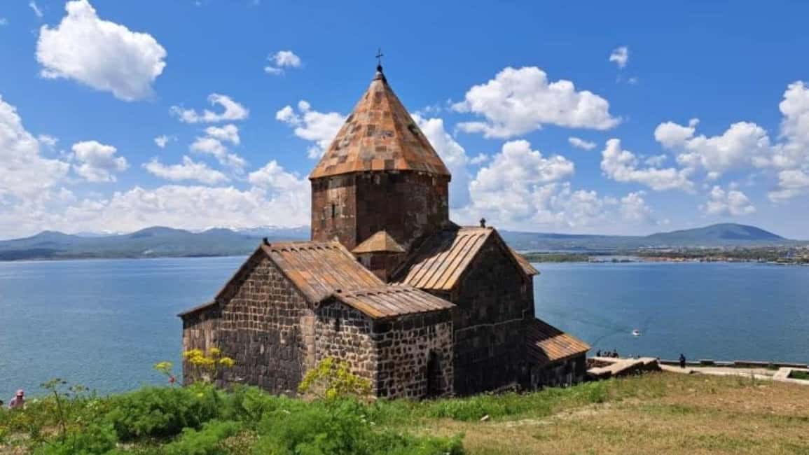Lake Sevan, Sevanavank, Tsaghkadzor, Kecharis, & Abovyan - Kecharis Monastery and its medieval stone details