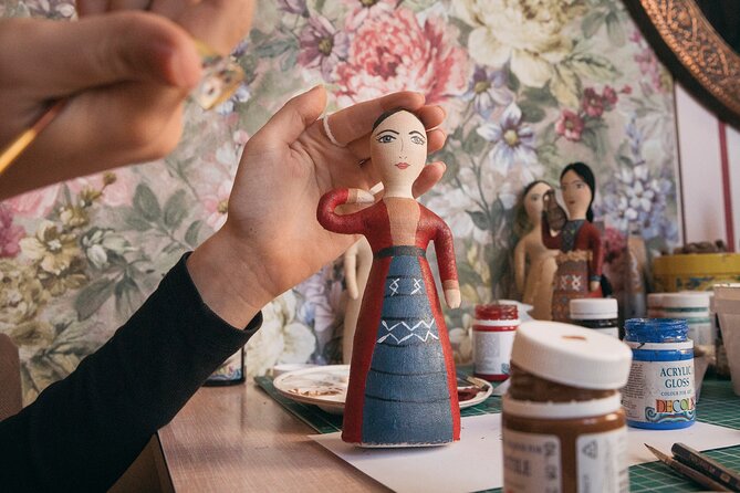 Paint Your Own Traditional Doll - A quiet private workshop in Gyumri