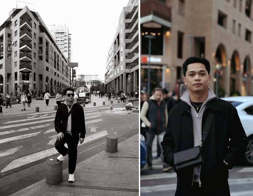 Photoshoot on the streets of Yerevan - Starting beneath the Aram Manukyan Statue