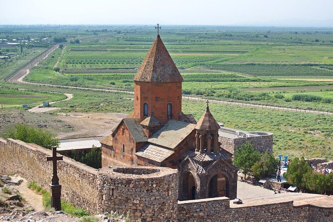 Private Day Trip to Khor Virap, Areni & Noravank - Khor Virap and the first view of Mount Ararat