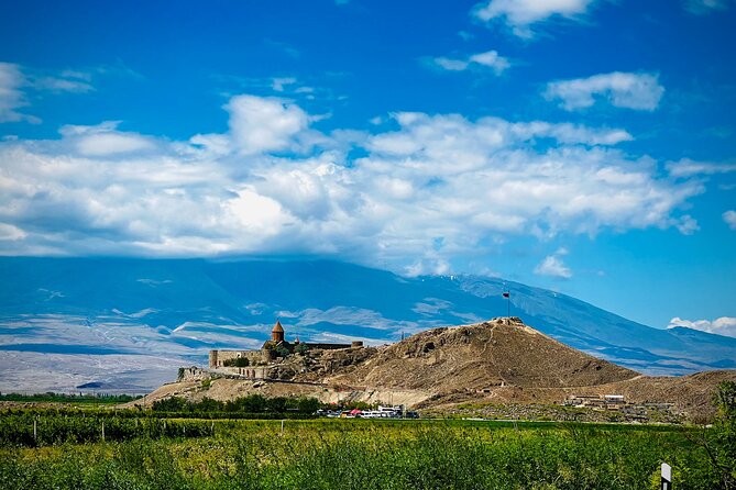 Private Tour: Khor Virap-Areni-Noravank-Tatev - Khor Virap and the plain beneath Mount Ararat