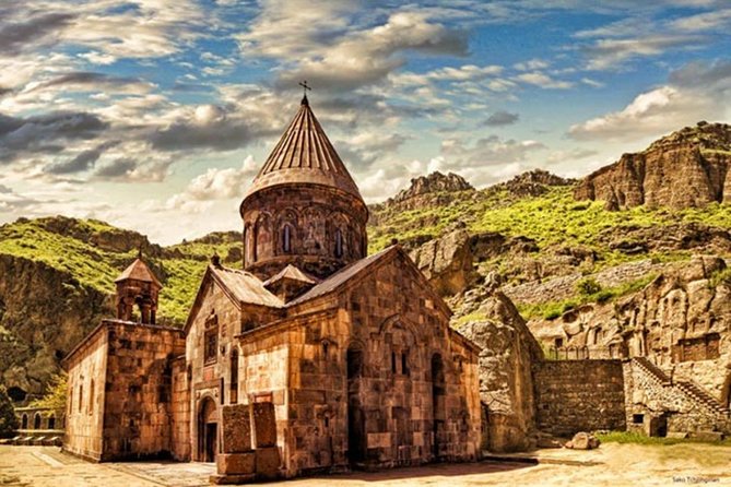 Private tour to Garni-Geghard-Arch of Charents-Tsaghkadzor-Lake Sevan - Geghard’s caves and stone chapels