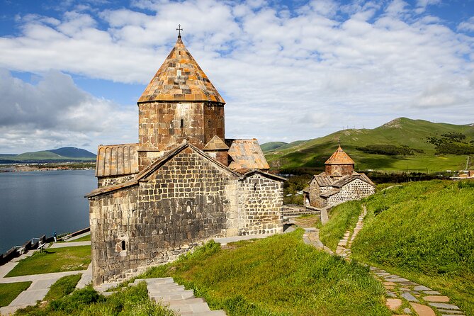 Private Tour: Tsaghkadzor, Ropeway, Kecharis Monastery, Sevan Lake, Sevanavank - Sevanavank and the climb above the peninsula