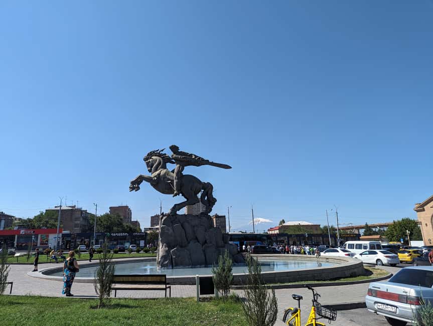 Soviet Yerevan in Motion: Streets, Metro & Local Life - Traveling in a Soviet-style vehicle