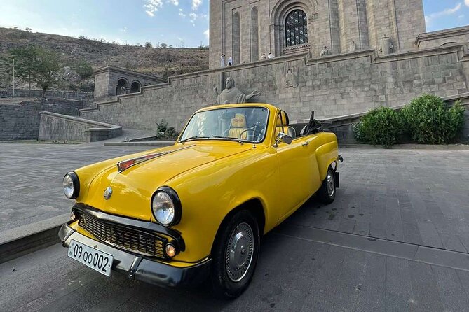 The Stalin car Yerevan city tour Armenia - Why the Soviet convertible changes the city tour