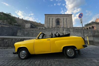 The Stalin car Yerevan city tour Armenia
