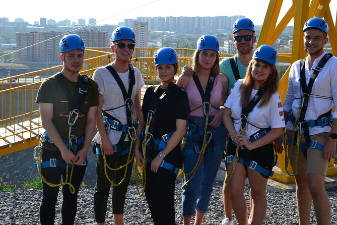 Try the fastest zipline in Armenia - The 650-meter second line keeps the activity moving